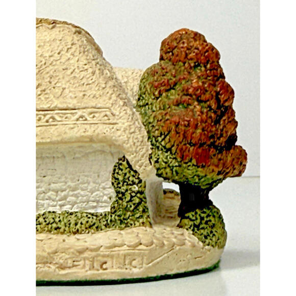 Vtg Rowan Cottage Miniature Scotland Fraser Creations Lilliput Lane Style - Picture 7 of 8